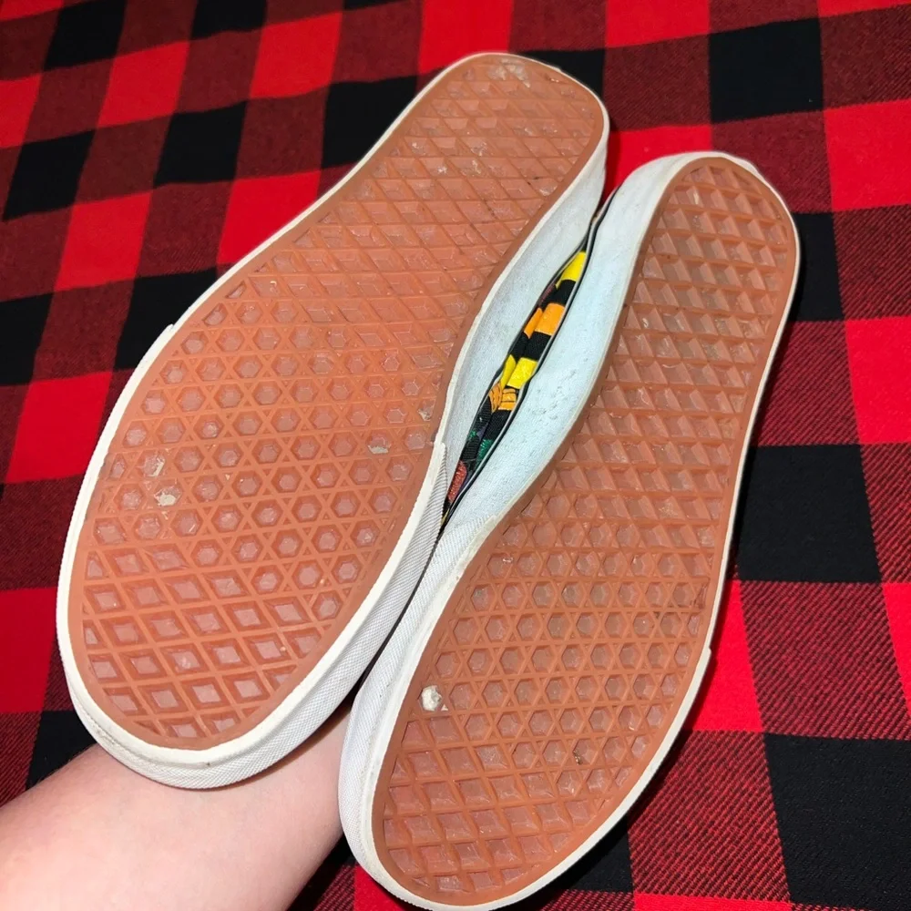 Vans Multicolor Checkered Men's Shoes - Picture 2 of 4